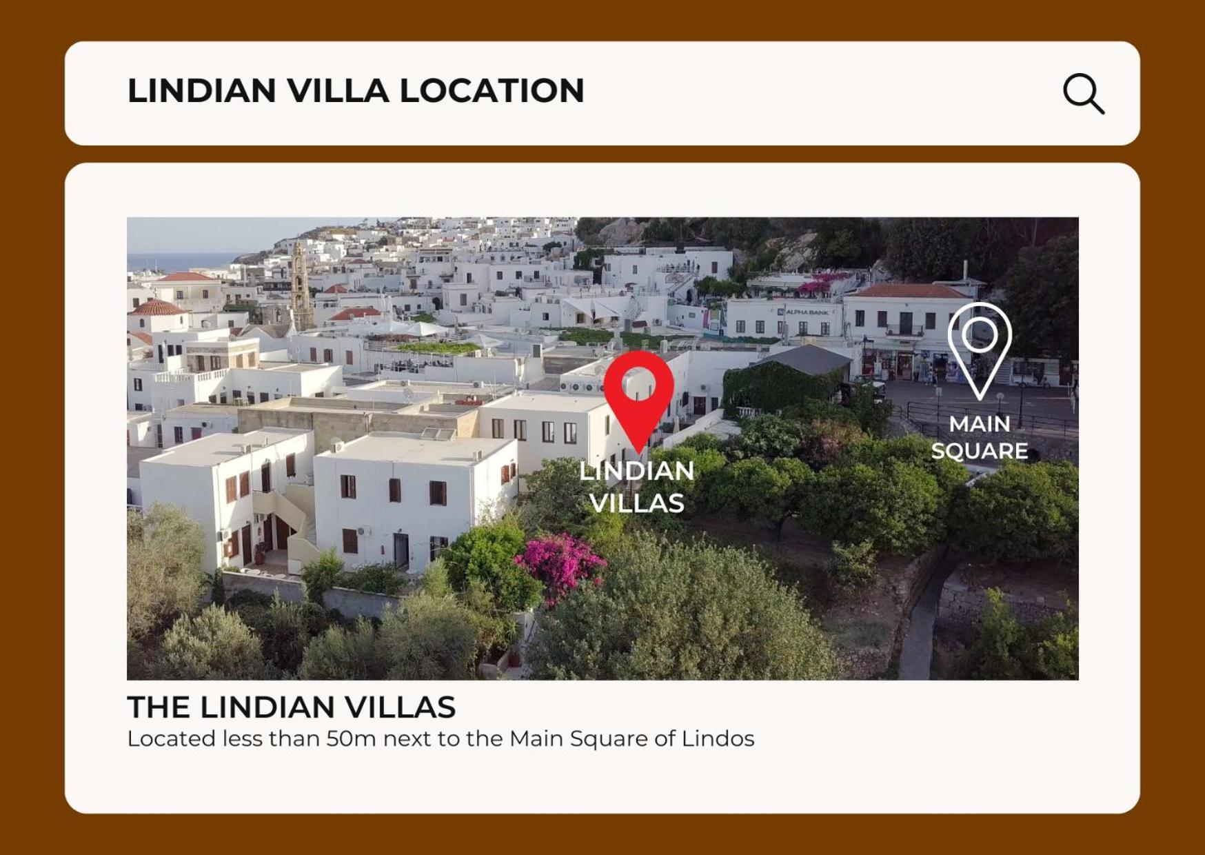 Lindian Villas Lindos  Bagian luar foto